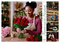 Floristen und ihr Handwerk (Wandkalender 2026 DIN A3 quer), CALVENDO Monatskalender
