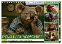 Dienst nach Vorschrift (Wandkalender 2026 DIN A4 quer), CALVENDO Monatskalender