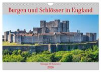 Burgen und Schlösser in England (Wandkalender 2026 DIN A4 quer), CALVENDO Monatskalender