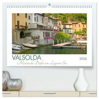 Valsolda. Malerische Dörfer am Luganer See (hochwertiger Premium Wandkalender 2026 DIN A2 quer), Kunstdruck in Hochglanz