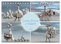 Zwischen Himmel und Gepäck (Tischkalender 2026 DIN A5 quer), CALVENDO Monatskalender