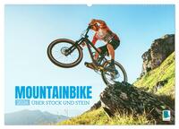 Mountainbike: Über Stock und Stein (Wandkalender 2026 DIN A2 quer), CALVENDO Monatskalender