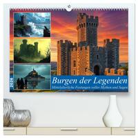 Burgen der Legenden (hochwertiger Premium Wandkalender 2026 DIN A2 quer), Kunstdruck in Hochglanz