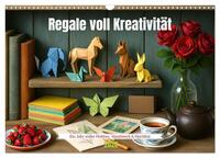 Regale voll Kreativität (Wandkalender 2026 DIN A3 quer), CALVENDO Monatskalender