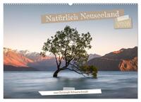 Natürlich Neuseeland (Wandkalender 2026 DIN A2 quer), CALVENDO Monatskalender