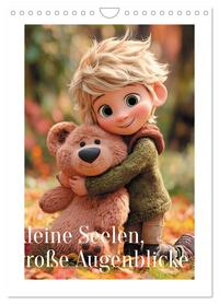 Kleine Seelen, große Augenblicke (Wandkalender 2026 DIN A4 hoch), CALVENDO Monatskalender