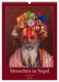 Menschen in Nepal (Wandkalender 2026 DIN A3 hoch), CALVENDO Monatskalender