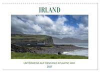 Irland - Unterwegs auf dem Wild Altantic Way (Wandkalender 2027 DIN A3 quer), CALVENDO Monatskalender
