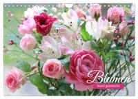 Blumen, bunt gemischt (Wandkalender 2027 DIN A4 quer), CALVENDO Monatskalender