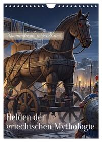 Helden der griechischen Mythologie (Wandkalender 2027 DIN A4 hoch), CALVENDO Monatskalender