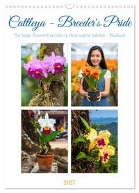 Cattleya - Breeder's Pride (Wall Calendar 2027 DIN A3 portrait), CALVENDO 12 Month Wall Calendar