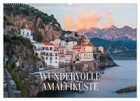 Wundervolle Amalfiküste (Wandkalender 2027 DIN A2 quer), CALVENDO Monatskalender