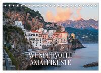 Wundervolle Amalfiküste (Tischkalender 2027 DIN A5 quer), CALVENDO Monatskalender