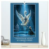 Fantastische Szenen aus großen Opern (hochwertiger Premium Wandkalender 2027 DIN A2 hoch), Kunstdruck in Hochglanz