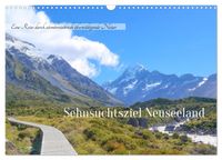 Sehnsuchtsziel Neuseeland (Wandkalender 2027 DIN A3 quer), CALVENDO Monatskalender