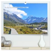 Sehnsuchtsziel Neuseeland (hochwertiger Premium Wandkalender 2027 DIN A2 quer), Kunstdruck in Hochglanz