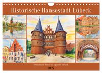Historische Hansestadt Lübeck (Wandkalender 2027 DIN A4 quer), CALVENDO Monatskalender