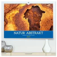 Natur abstrakt Farben und Strukturen (hochwertiger Premium Wandkalender 2027 DIN A2 quer), Kunstdruck in Hochglanz