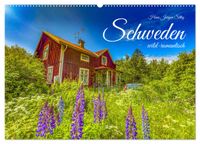 SCHWEDEN wild-romantisch (Wandkalender 2027 DIN A2 quer), CALVENDO Monatskalender