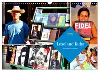 Leseland Kuba - Buchhändler in Havanna (Wandkalender 2027 DIN A3 quer), CALVENDO Monatskalender