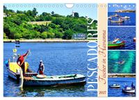 Pescadores - Fischer in Havanna (Wandkalender 2027 DIN A4 quer), CALVENDO Monatskalender