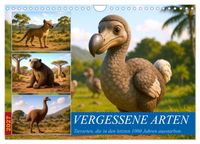 Vergessene Arten (Wandkalender 2027 DIN A4 quer), CALVENDO Monatskalender