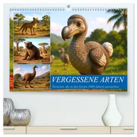 Vergessene Arten (hochwertiger Premium Wandkalender 2027 DIN A2 quer), Kunstdruck in Hochglanz