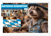 Bayrisch schimpfen - Mundart und Dialekt aus Bayern mit Schimpfwörtern (Tischkalender 2027 DIN A5 quer), CALVENDO Monatskalender