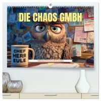 Die Chaos GmbH - Tierisch faule Kollegen (hochwertiger Premium Wandkalender 2027 DIN A2 quer), Kunstdruck in Hochglanz