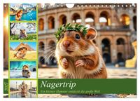 Nagertrip - Ein kleiner Hamster entdeckt die große Welt (Wandkalender 2027 DIN A4 quer), CALVENDO Monatskalender