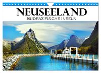 Neuseeland, Südpazifische Inseln (Wandkalender 2027 DIN A4 quer), CALVENDO Monatskalender