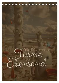 Die Flüsternden Türme von Ebensand (Tischkalender 2027 DIN A5 hoch), CALVENDO Monatskalender