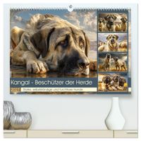 Kangal - Beschützer der Herde. Starke, selbstständige und furchtlose Hunde (hochwertiger Premium Wandkalender 2027 DIN A2 quer), Kunstdruck in Hochglanz