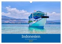 Indonesien - Die kleinen Sundainseln (Wandkalender 2027 DIN A3 quer), CALVENDO Monatskalender