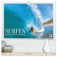 Surfen: Die perfekte Welle finden - Edition Funsport (hochwertiger Premium Wandkalender 2027 DIN A2 quer), Kunstdruck in Hochglanz