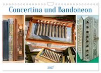 Concertina und Bandoneon (Wandkalender 2027 DIN A4 quer), CALVENDO Monatskalender
