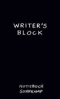 Notizbuch »Writer's Block«