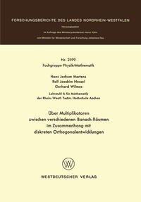 Über Multiplikatoren zwischen verschiedenen Banach-Räumen