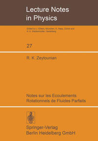 Notes sur les ecoulements rotationnels de fluides parfaits