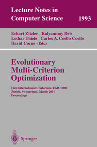 Evolutionary Multi-Criterion Optimization