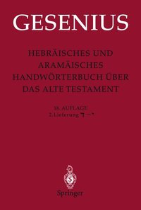 Hebräisches und Aramäisches Handwörterbuch über das Alte Testament