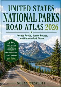 United States National Parks Road Atlas 2026