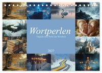 Wortperlen (Tischkalender 2027 DIN A5 quer), CALVENDO Monatskalender