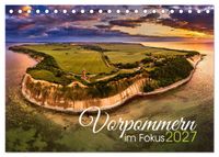 Vorpommern im Fokus (Tischkalender 2027 DIN A5 quer), CALVENDO Monatskalender