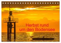 Herbst rund um den Bodensee (Tischkalender 2027 DIN A5 quer), CALVENDO Monatskalender