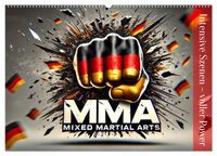 MMA Germany - Mixed Martial Arts Power (Wandkalender 2027 DIN A2 quer), CALVENDO Monatskalender