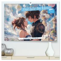 Das Jahr der Liebe: Verliebte Pärchen im Manga-Stil (hochwertiger Premium Wandkalender 2027 DIN A2 quer), Kunstdruck in Hochglanz