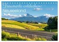Traumorte entdecken: Neuseeland (Tischkalender 2027 DIN A5 quer), CALVENDO Monatskalender