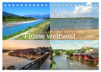 Flüsse weltweit (Tischkalender 2027 DIN A5 quer), CALVENDO Monatskalender