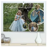 Feenflügel und Lächeln KI - Die zauberhafte Welt der Feenkinder (hochwertiger Premium Wandkalender 2027 DIN A2 quer), Kunstdruck in Hochglanz